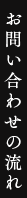 お問い合わせの流れ